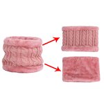 Hat Set - Manufacturer - 3Pcs Kids Fleece Lined Scarf Gloves Winter Warm Beanie Set