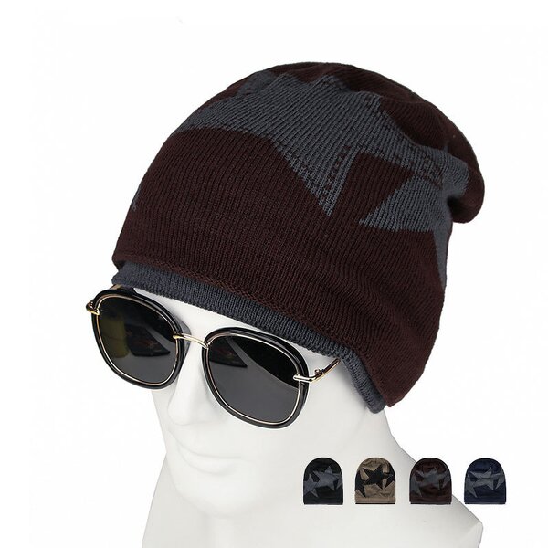 Beanie Hat - Manufacturer - Wholesale Luxury Men Acrylic Jacquard Winter Warm Ski Hat