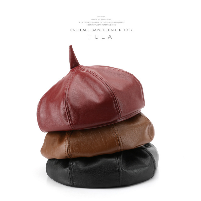 Beret - Manufacturer - Women Spring Autumn Retro Artist Warm Outdoor Travel Hat