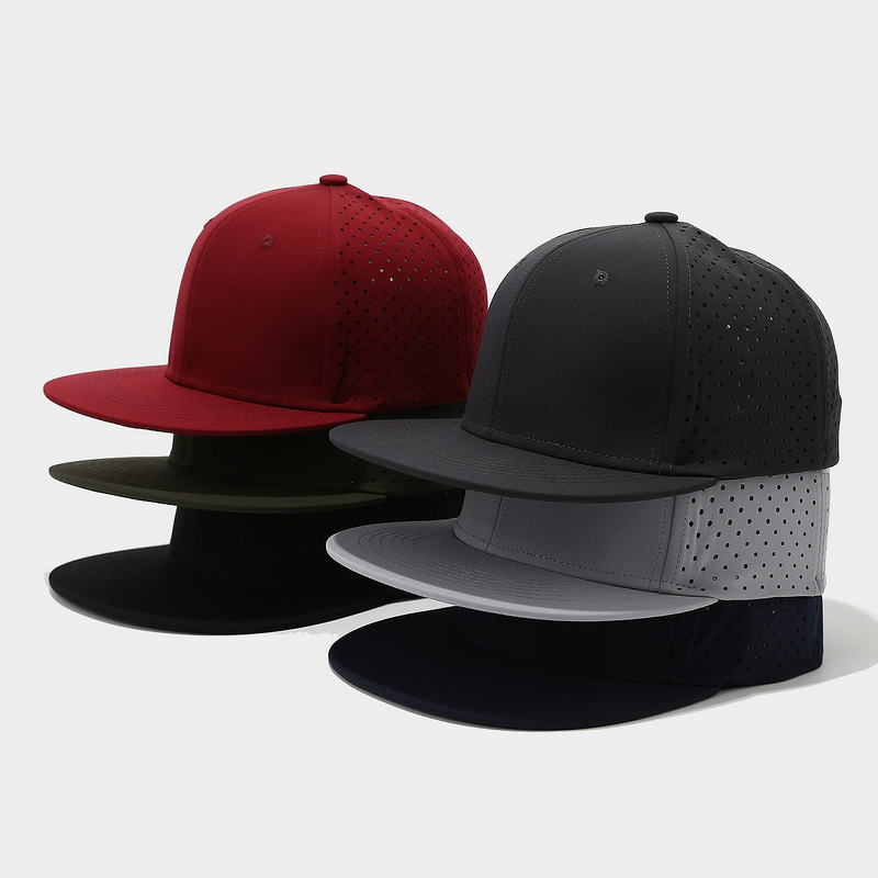 Baseball Cap - Manufacturer - Hip-hop Flat Brim Breathable Quick-Dry Summer Youth Cap