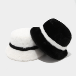 Bucket Hat - Manufacturer - 2025 New Simple Color-Matching Warm Casual Fishing Hat