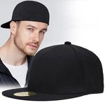 Baseball Cap - Manufacturer - Unisex Casual Street Sport Rear Sealing Fitted Snapback Cap