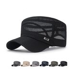 Cadet Cap - Manufacturer - Sport Mesh Men Breathable Outdoor Cycling Adjustable Cap