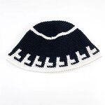 Beanie Hat - Manufacturer - New Striped Handmade Crochet Winter Hip Hop Bucket Hat
