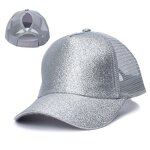 Trucker Hat - Manufacturer - Wholesale Custom Glitter Ponytail Sports Mesh Baseball Cap