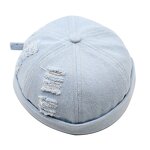 Beanie Cap - Manufacturer - Distressed Denim Hip Hop Melon Sports Party Beret Hat