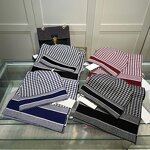 Hat Set - Manufacturer - Winter Warm Designer Beanie Scarf Unisex Houndstooth Set