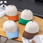 Baseball Cap - Manufacturer - Casual Couple 5-Panel Customizable Embroidered Logo Sun Hat