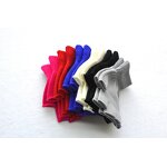 Gloves - Manufacturer - Fingerless Kids Winter Solid Color Knit Acrylic Gloves