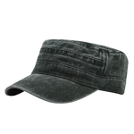 Flat Cap - Manufacturer - Men Plain Short Brim Sunshade Flat-Top Design Cap