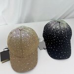 Baseball Cap - Manufacturer - Fully Rhinestone Fashion Designer Party Jacquard Letter Hat