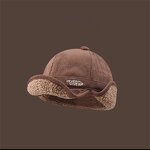 Baseball Cap - Manufacturer - New Corduroy Wool Visor Ear Flaps Unisex Outdoor Winter Hat