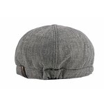 Newsboy Hat - Manufacturer - Classic Striped Irish Winter Flat Cap for Casual & Party Wear