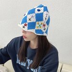 Bucket Hat - Manufacturer - New Crochet Embroidered Handmade Knit Fisherman Outdoor Cap