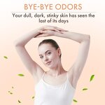 Soap Bar Manufacturer - Private Label Vegan Solid Persimmon for Body Odor Control Skin Whitening & Hyperpigmentation