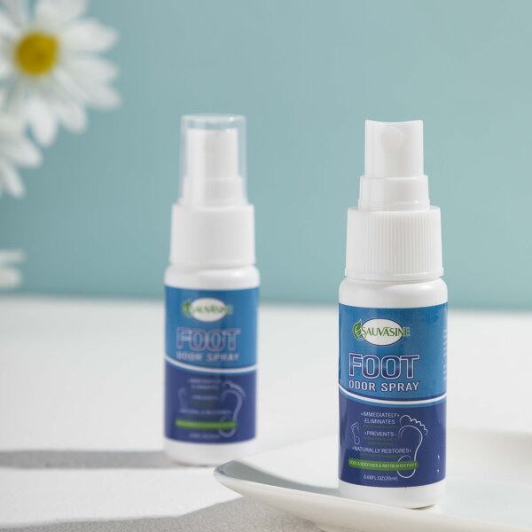 Foot Spray Manufacturer - Private Label Natural Cooling Man Power for Athletes Foot Care Odor and Shoe Fungus