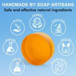 Soap Bar Manufacturer - Private Label Organic Persimmon for Body Odor Control Strong Smell Removal Elderly Care
