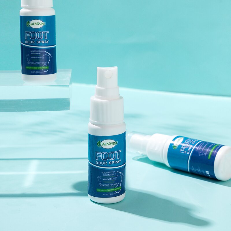 Athletes Foot Care Spray Manufacturer - Private Label Natural Cooling for Odor and Shoe Fungus Powder Peeling