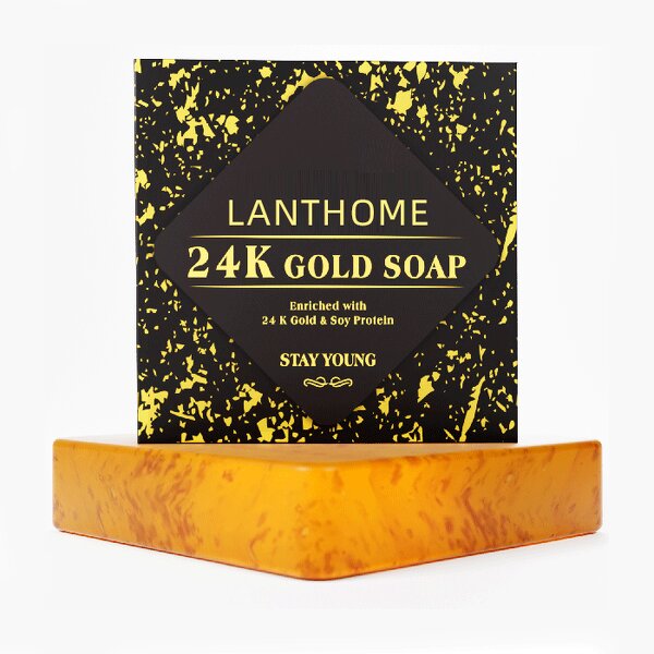 Soap Bar Manufacturer - Wholesale Natural Skincare 24k Gold Foil for Anti Aging Whitening Handmade