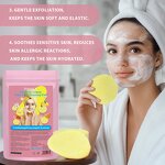 Face Scrub Pads Manufacturer - Customized Hot Spot Items Turmeric Kojic Acid and Turmeric C Facial Cleansing