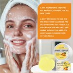 Cleansing Pads Manufacturer - Customized Hot Spot Items Turmeric Kojic Acid with Vitamin Face Scrub
