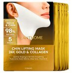 Face Mask Manufacturer - Private Label 24K Gold Collagen V Line Lifting with Retinol Hyaluronic Acid Tightening
