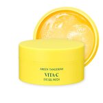 Eye Gel Mask Manufacturer - OEM Green Tangerine & Vitamin C with Niacinamide for Dark Circles