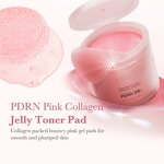 Toner Pads Manufacturer - Factory OEM Salmon DNA PDRN Pink Collagen Jelly Pad Korean Gel Niacinamide