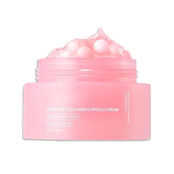 Face Cream Manufacturer - Private Label Pdrn Pink Peptide Collagen Salmon DNA Vitamin C Capsule Glow Moisturizing