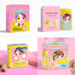 Facial Cleanser Manufacturer - Customized Own Brand 30 Tablets Exfoliating and Whitening Cotton with Turmeric and Kojic Acid