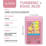 Face Scrub Pads Manufacturer - Customized Hot Spot Items Turmeric Kojic Acid and Turmeric C Facial Cleansing