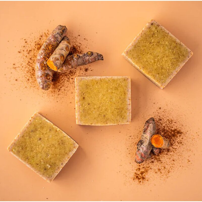 Soap Manufacturer - Private Label Handmade Organic Turmeric Kojic Acid Lemon for Skin Whitening