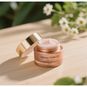 Eye Cream Manufacturer - Customized Logo Organic Salmon DNA PDRN Pink Peptide with Niacinamide Retinol Anti-Wrinkle