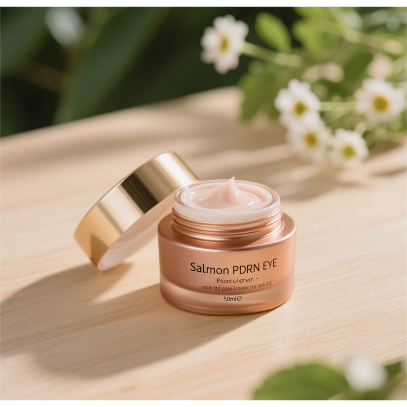 Eye Cream Manufacturer - Customized Logo Organic Salmon DNA PDRN Pink Peptide with Niacinamide Retinol Anti-Wrinkle