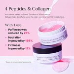 Under Eye Mask Manufacturer - OEM Peptide Collagen Hydrogel for Puffy Eyes and Dark Circles 60 Patches