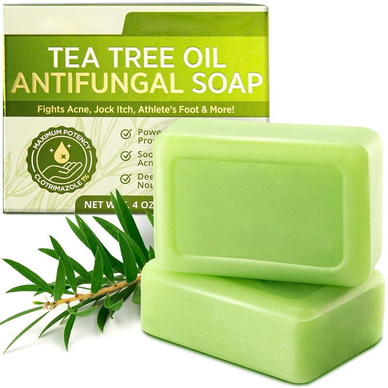 Bar Soap Manufacturer - Private Label Tea Tree Oil Antifungal Deeply Moisturizing & Acne-Fighting for Normal Skin