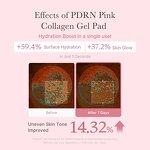 Toner Pads Manufacturer - Factory OEM Salmon DNA PDRN Pink Collagen Jelly Pad Korean Gel Niacinamide