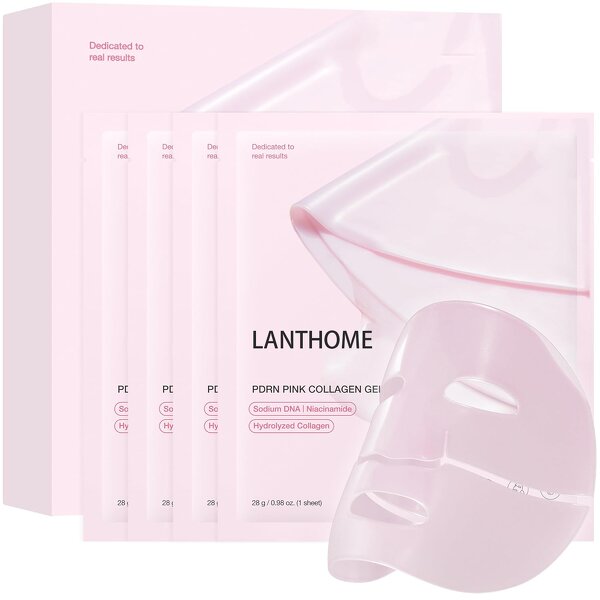 Facial Mask Sheet Manufacturer - Custom Hala Vegan Korean Salmon DNA PDRN Pink Collagen Jelly Gel Hydrating Overnight