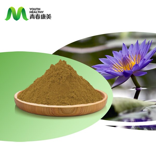 Blue Lotus Leaf Manufacturer - Youth Bulk 200:1 Organic HPLC Drum