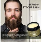 Beard Grooming Set Manufacturer - Private Label Men English Gift Set Shampoo Balm Oil Christmas Customized