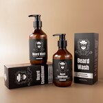 Beard Shampoo Set Manufacturer - Private Label Growth Mens Shampoo Conditioner Paraben Free