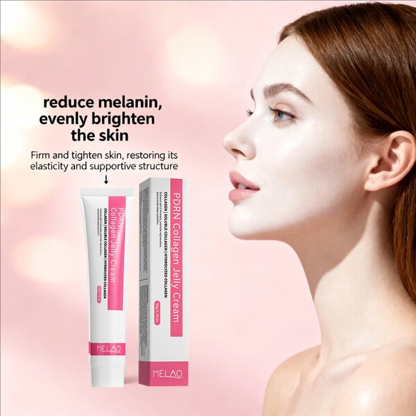 Face Cream Manufacturer - Private Label Hydrating Firming Salmon DNA PDRN Pink Collagen Jelly