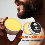 Beard Kit Manufacturer - Private Label Custom Logo Organic Beard Balm Comb Oil Growth Set