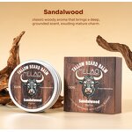 Beard Balm Manufacturer - Wholesale Sandalwood Tallow Beard Growth Balm for Men