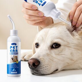 Ear Cleanser Manufacturer - Private Label Gentle Alcohol-Free for Dogs Cats Pet Ears Care