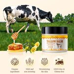 Beef Tallow Balm Manufacturer - Grass Fed for Face Body Moisturizing Whipped Skincare Balm