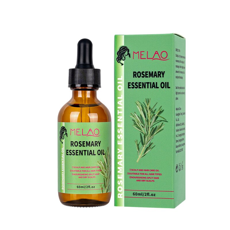 Hair Oil Manufacturer - Custom Logo Natural Rosemary Oil for Hair Growth Treatment