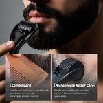 Beard Kit Manufacturer - Private Label Custom Logo Organic Beard Balm Comb Oil Growth Set