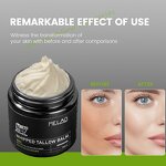 Beard Balm Manufacturer - Custom Logo Organic Beef Tallow for Men Pimples Oil Skin Care Set