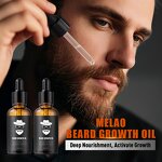 Beard Kit Manufacturer - Private Label Custom Logo Organic Beard Balm Comb Oil Growth Set